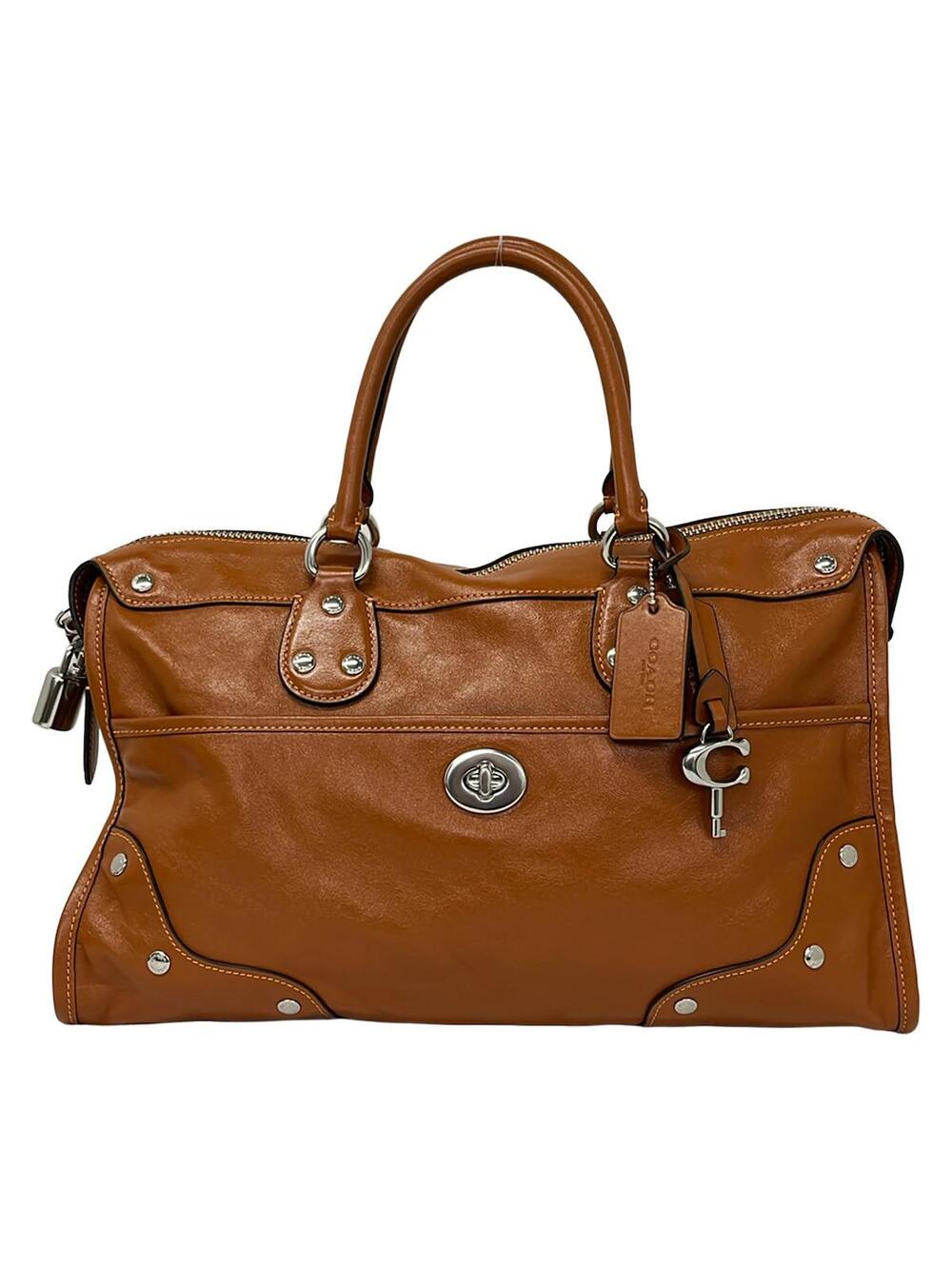 Coach Rider Satchel Bag 38 Cfn67 Brown #370793C61B